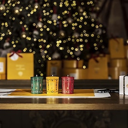 Coffret Bougies de Noël - Coffret Trois Bougies